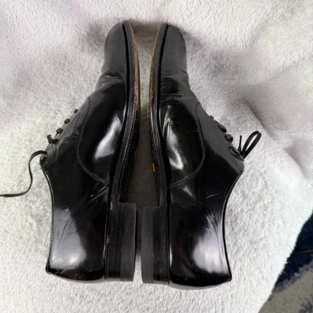 Brooks Brothers Brooks English Oxford Shoes Curzon Patent Leather Mens 41 D US 8